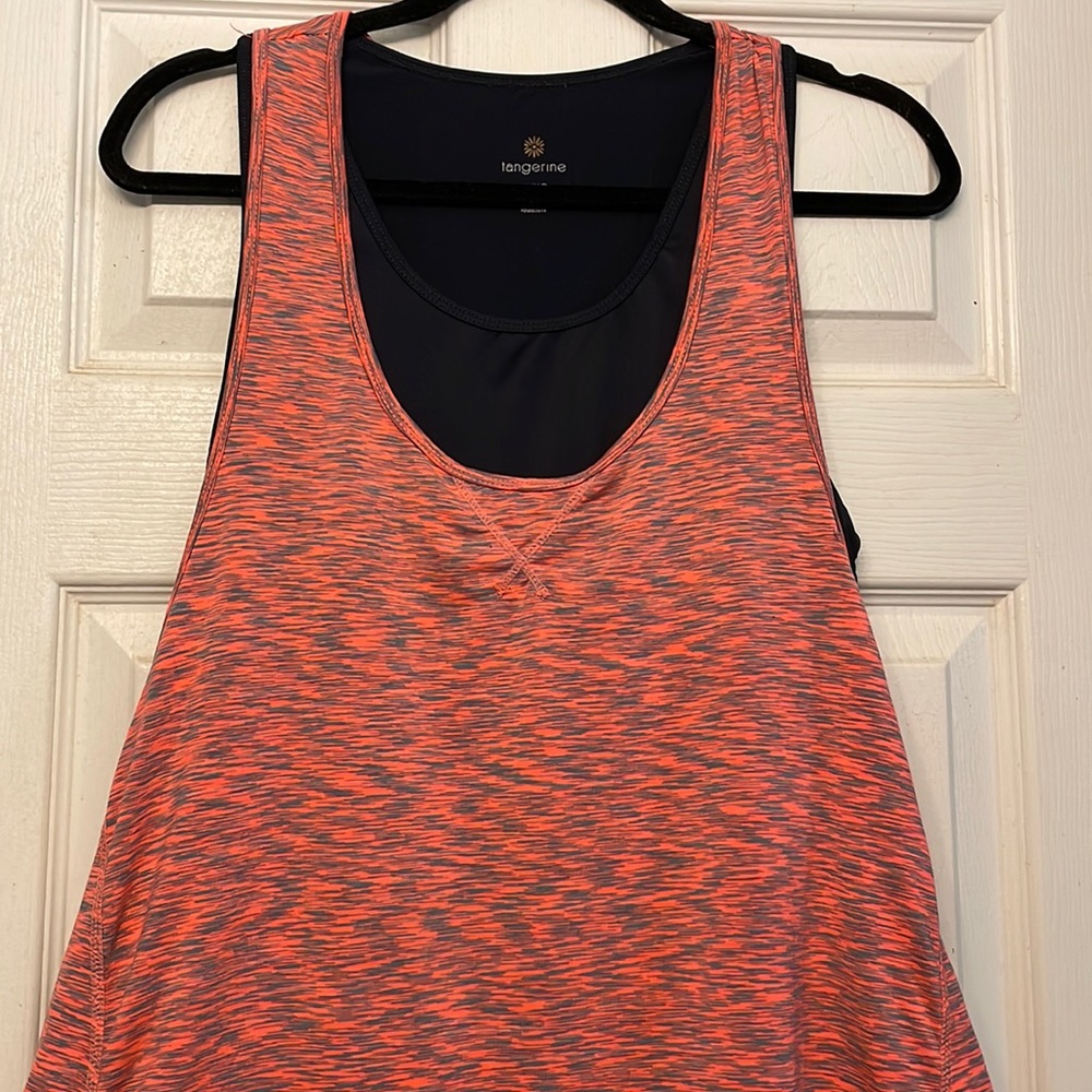 Tangerine athletic tank (XL)